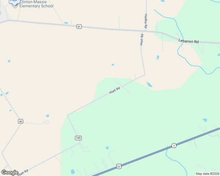 map of restaurants, bars, coffee shops, grocery stores, and more near 1243 Township Highway 245 in Clarksville