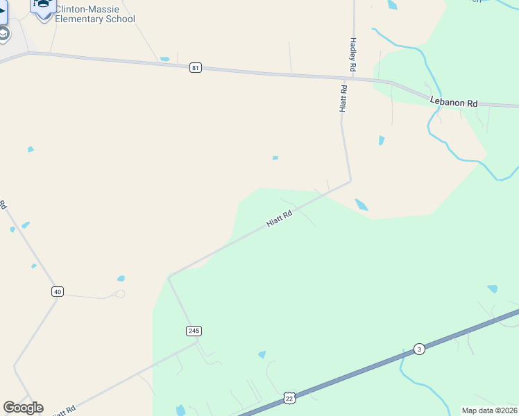 map of restaurants, bars, coffee shops, grocery stores, and more near 1243 Township Highway 245 in Clarksville