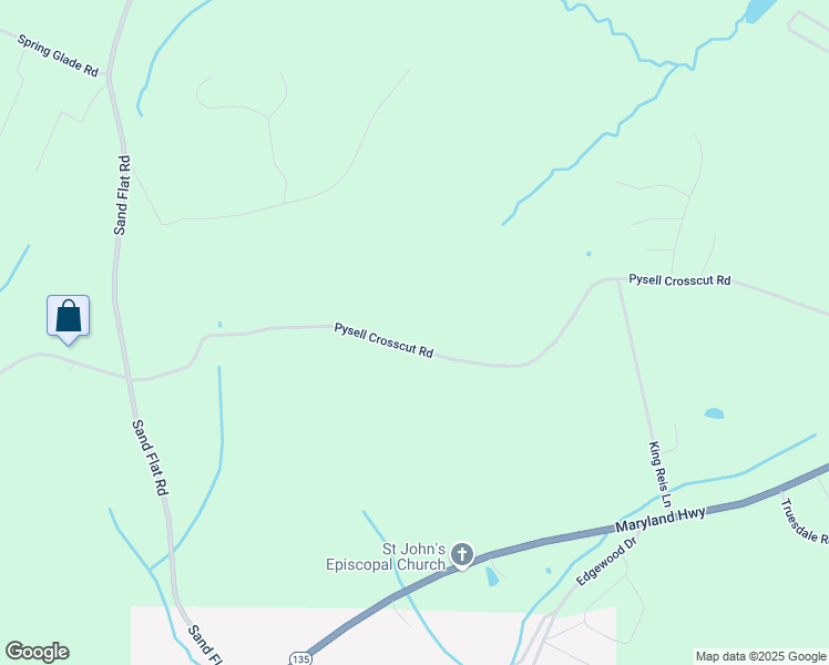 map of restaurants, bars, coffee shops, grocery stores, and more near 1875 Pysell Crosscut Road in Oakland