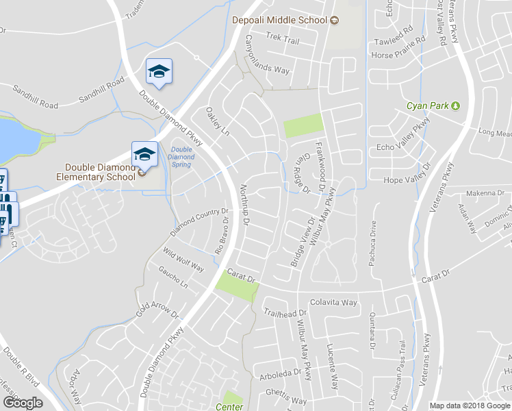 map of restaurants, bars, coffee shops, grocery stores, and more near 1625 Westmont Lane in Reno