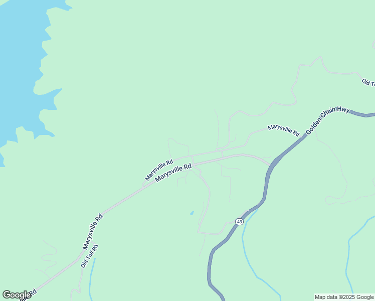 map of restaurants, bars, coffee shops, grocery stores, and more near 14460-14570 Marysville Road in Camptonville