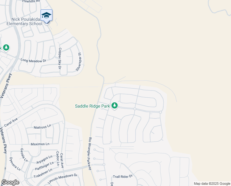 map of restaurants, bars, coffee shops, grocery stores, and more near 2775 Bonfire Lane in Reno