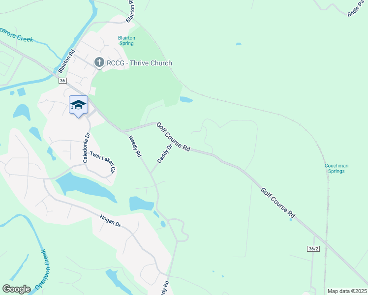 map of restaurants, bars, coffee shops, grocery stores, and more near Golf Course Road in Martinsburg