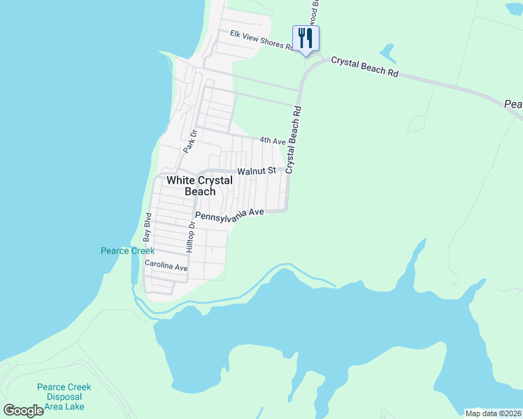 map of restaurants, bars, coffee shops, grocery stores, and more near 19 Cecil Road in Earleville
