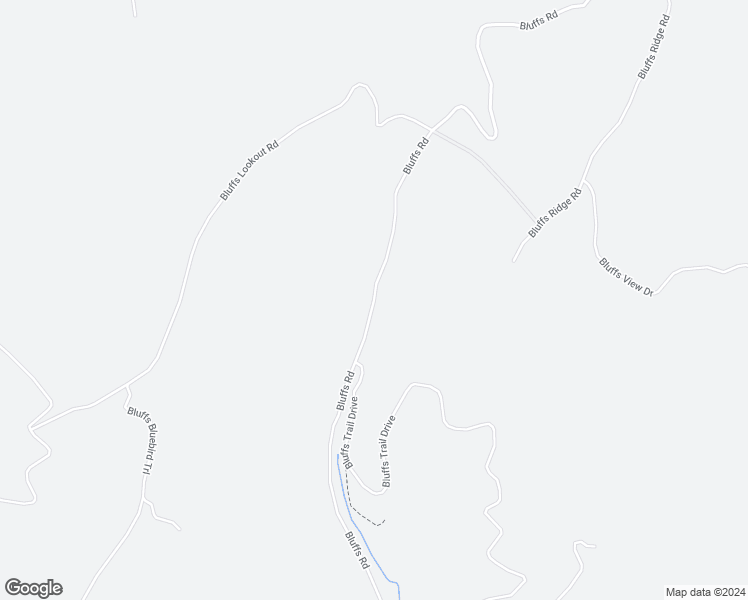 map of restaurants, bars, coffee shops, grocery stores, and more near Bluffs Road in Fort Ashby