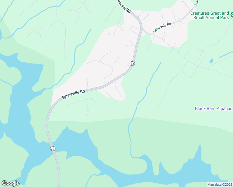 map of restaurants, bars, coffee shops, grocery stores, and more near 4820 Bernard Drive in Eldersburg