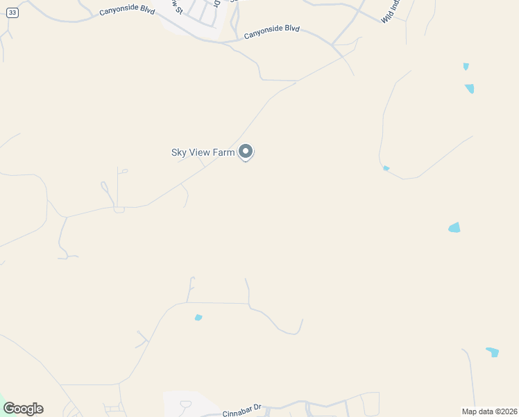 map of restaurants, bars, coffee shops, grocery stores, and more near 1705 Outter Marker Road in Castle Rock