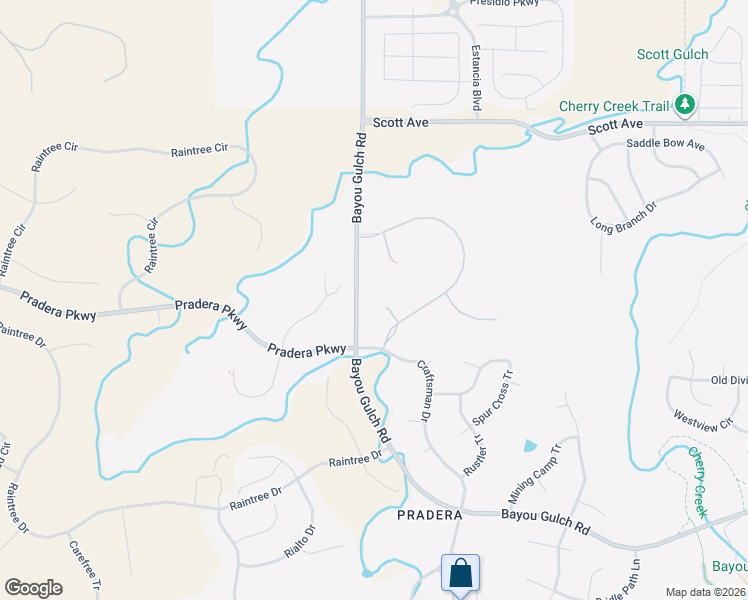 map of restaurants, bars, coffee shops, grocery stores, and more near 5592 Rim View PI in Parker
