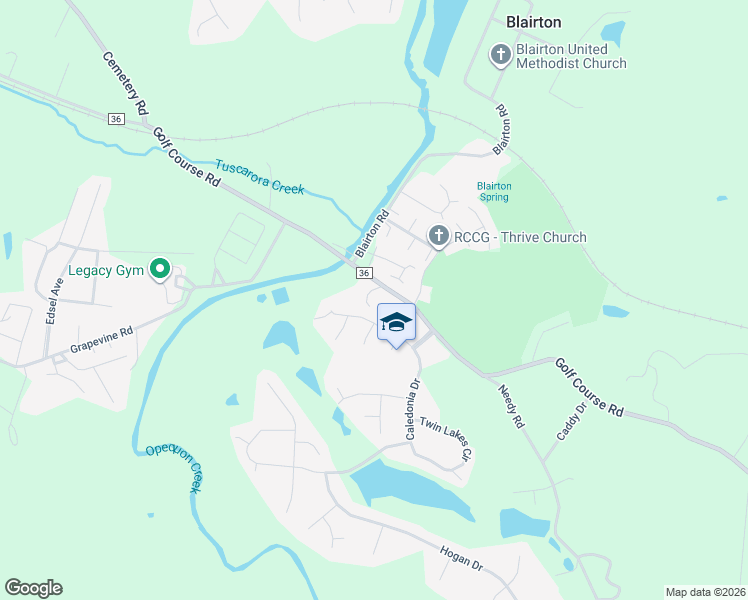 map of restaurants, bars, coffee shops, grocery stores, and more near 1616 Golf Course Road in Martinsburg