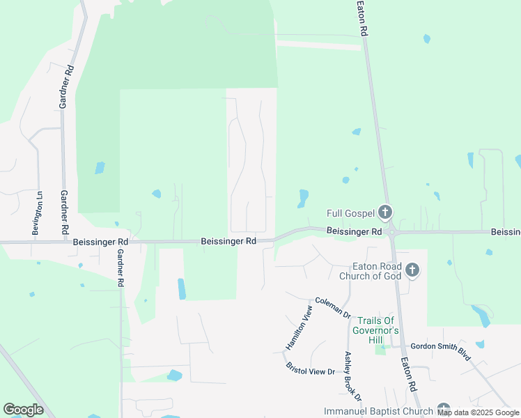 map of restaurants, bars, coffee shops, grocery stores, and more near 2157 Castle Pines Court in Hamilton