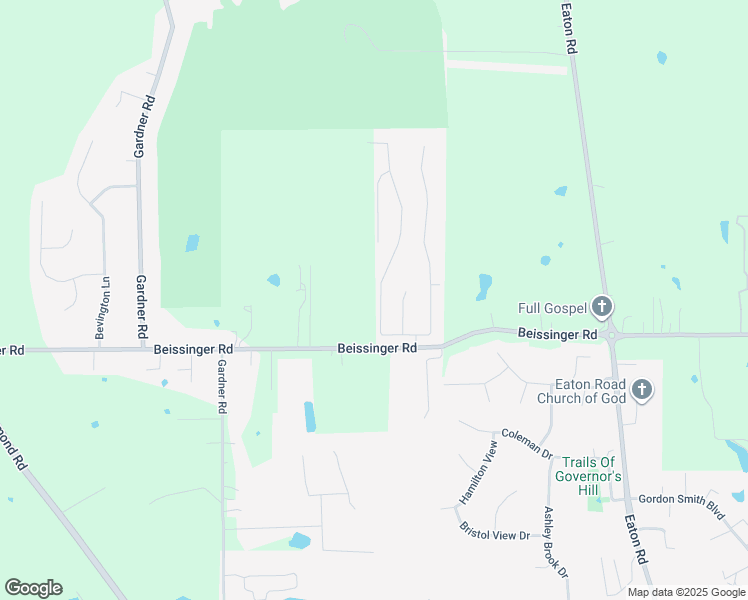 map of restaurants, bars, coffee shops, grocery stores, and more near 2143 Pine Valley Drive in Hamilton