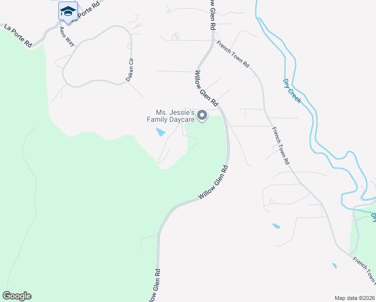 map of restaurants, bars, coffee shops, grocery stores, and more near 8808 Double A Ranch Road in Yuba County