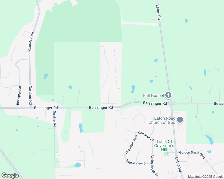 map of restaurants, bars, coffee shops, grocery stores, and more near 2157 Castle Pines Court in Hamilton