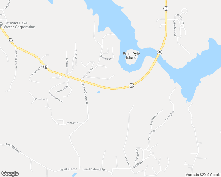map of restaurants, bars, coffee shops, grocery stores, and more near 3101 Indiana 42 in Poland