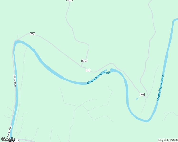 map of restaurants, bars, coffee shops, grocery stores, and more near County Route 7/2 in Friendly