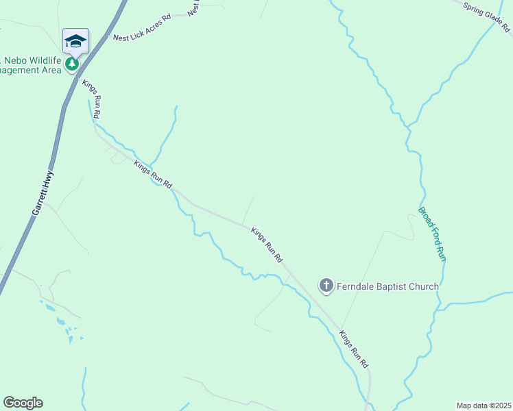 map of restaurants, bars, coffee shops, grocery stores, and more near 1158 Kings Run Road in Oakland