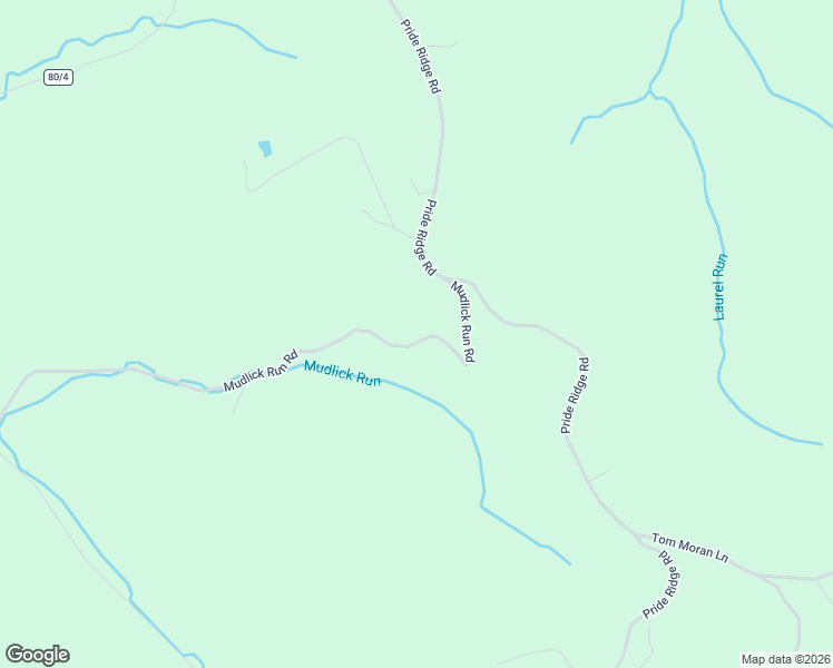 map of restaurants, bars, coffee shops, grocery stores, and more near 957 Mudlick Run Road in Fairmont