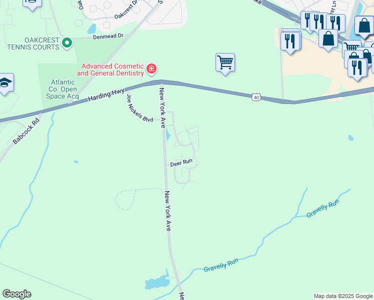 map of restaurants, bars, coffee shops, grocery stores, and more near 4863 Bayberry Place in Hamilton