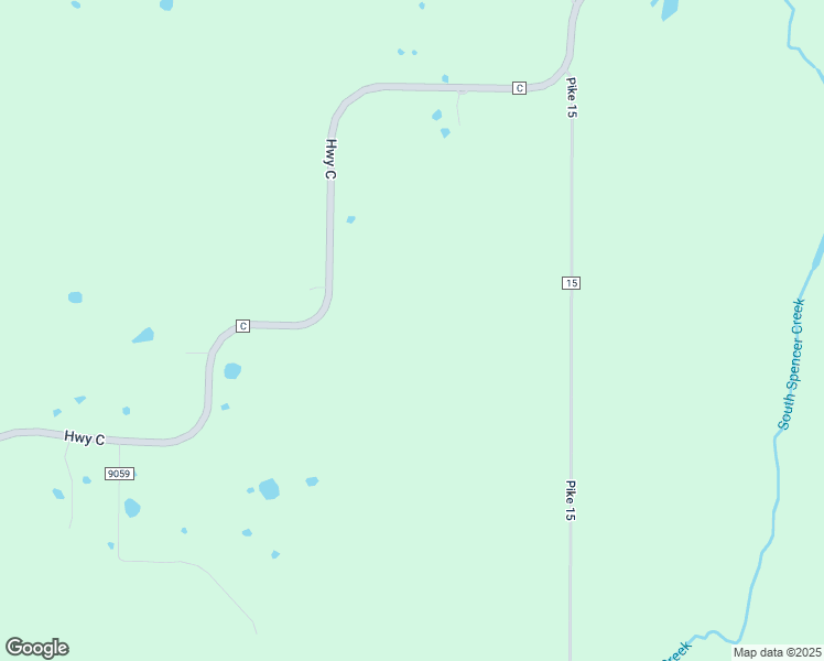 map of restaurants, bars, coffee shops, grocery stores, and more near Highway C in Frankford