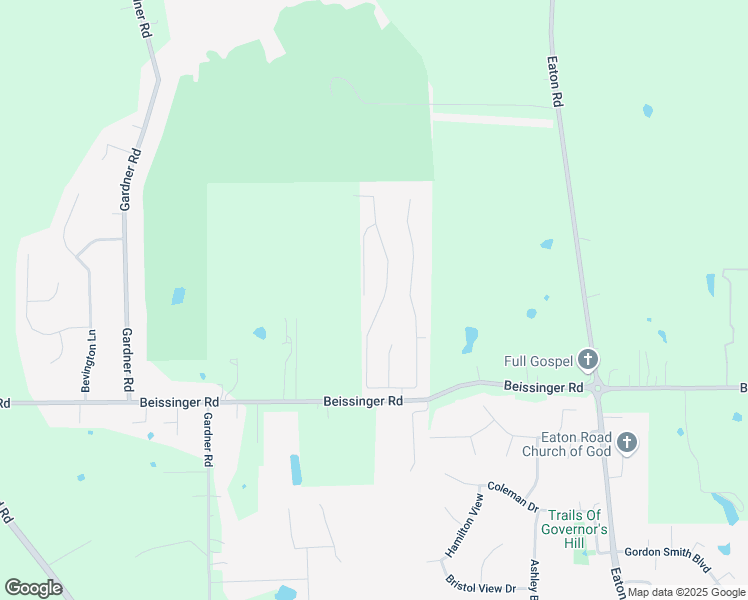 map of restaurants, bars, coffee shops, grocery stores, and more near 2165 Pine Valley Drive in Hamilton