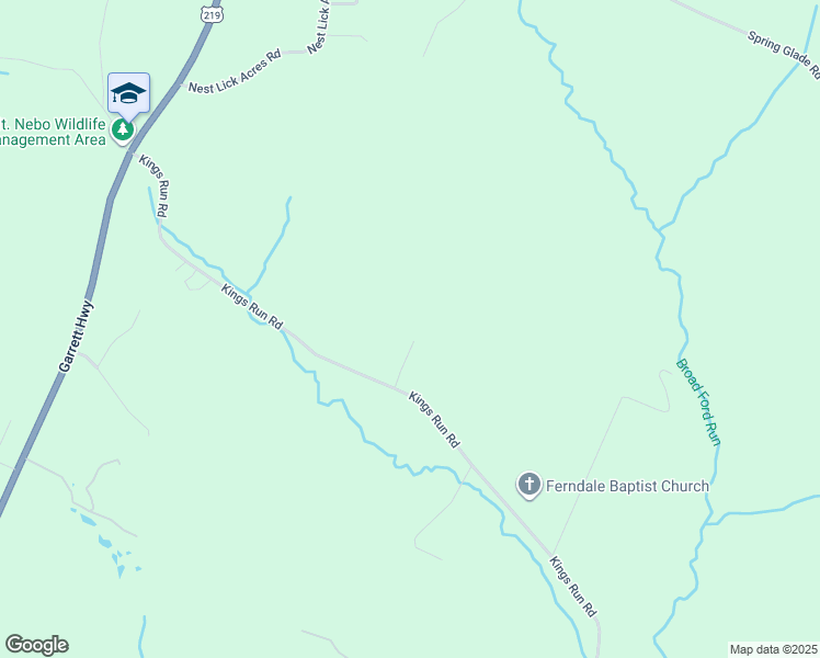 map of restaurants, bars, coffee shops, grocery stores, and more near 1158 Kings Run Road in Oakland