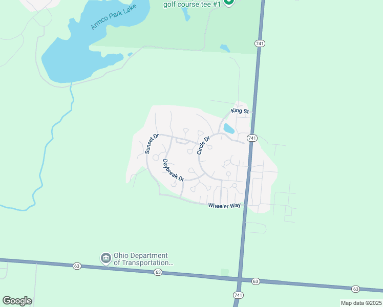 map of restaurants, bars, coffee shops, grocery stores, and more near 4169 Dove Court in Lebanon