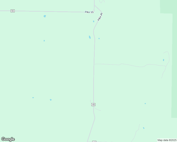 map of restaurants, bars, coffee shops, grocery stores, and more near 9750 Pike 49 in Frankford