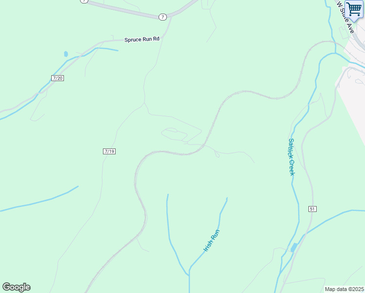 map of restaurants, bars, coffee shops, grocery stores, and more near 754 Burns Lane in Terra Alta