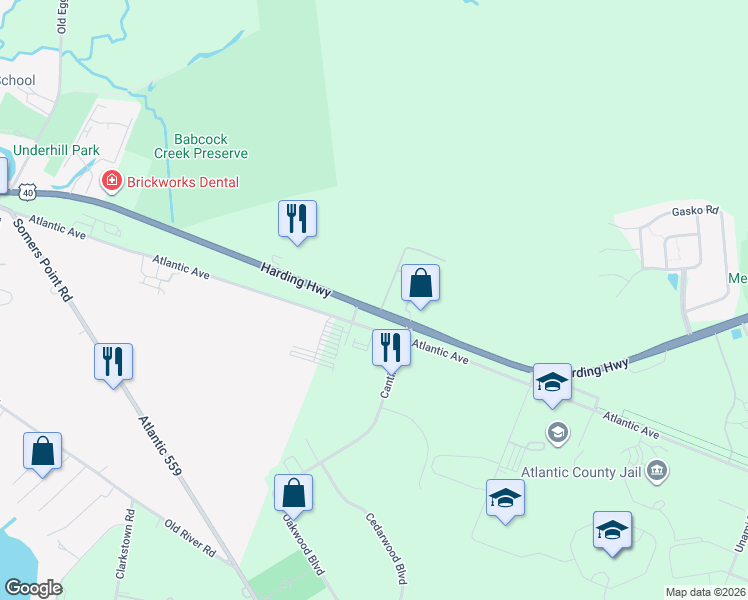 map of restaurants, bars, coffee shops, grocery stores, and more near in Hamilton