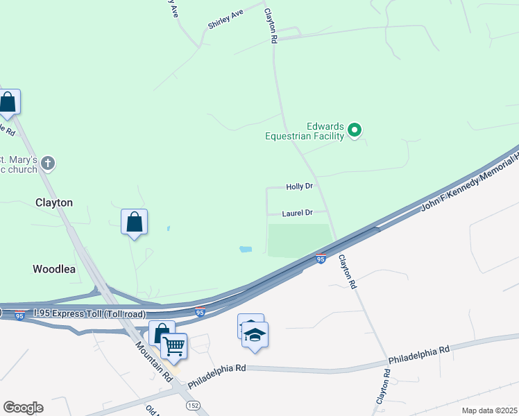 map of restaurants, bars, coffee shops, grocery stores, and more near 3702 Hilltop Drive in Harford County
