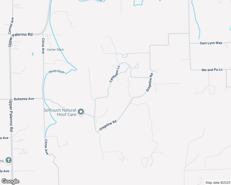 map of restaurants, bars, coffee shops, grocery stores, and more near 205 Cynthiann Lane in Oroville