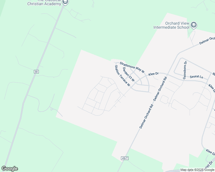map of restaurants, bars, coffee shops, grocery stores, and more near 208 Hillsdale Place in Martinsburg