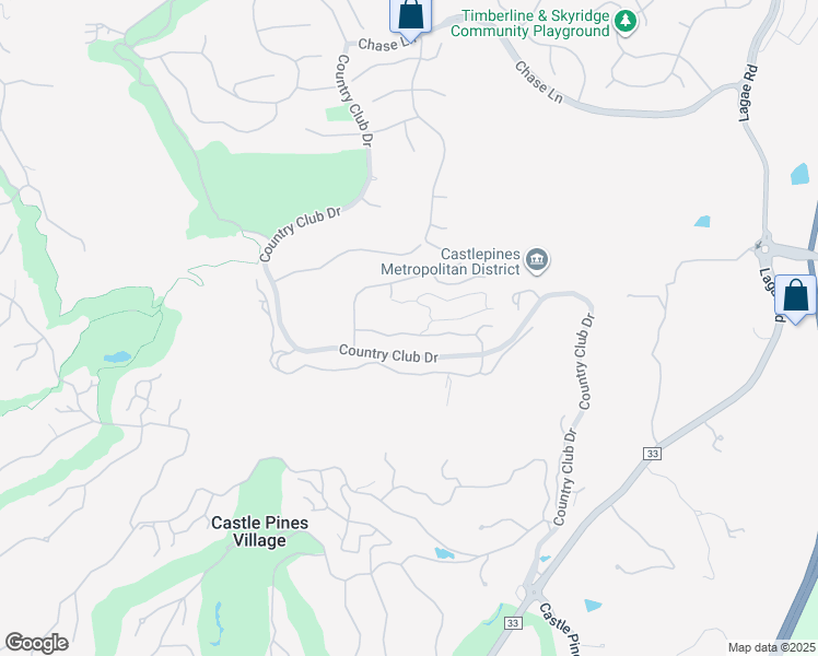 map of restaurants, bars, coffee shops, grocery stores, and more near 6201 Oxford Peak Lane in Castle Rock