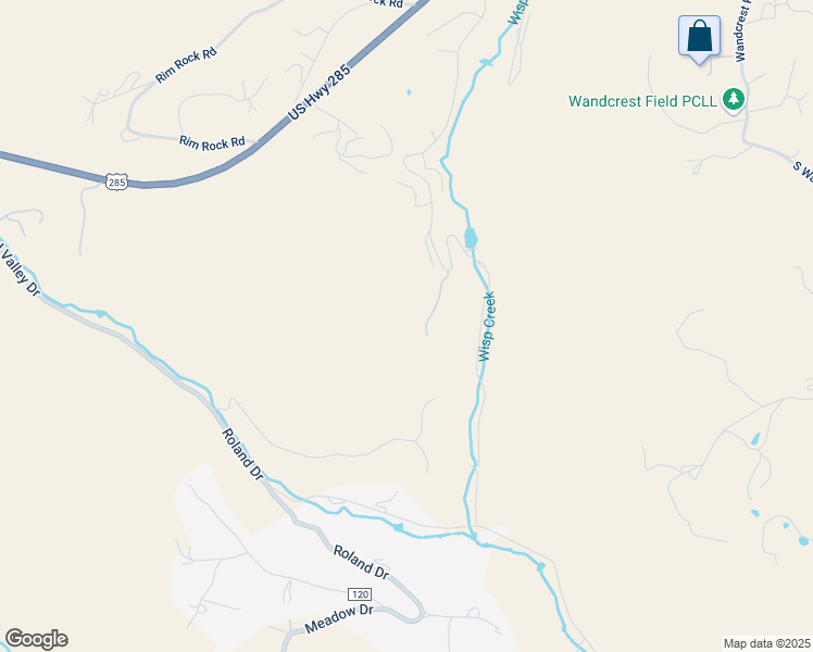 map of restaurants, bars, coffee shops, grocery stores, and more near 789 Wisp Creek Drive in Bailey