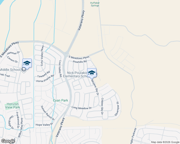 map of restaurants, bars, coffee shops, grocery stores, and more near 920 Providence Place in Reno