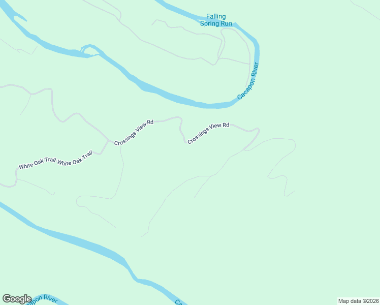 map of restaurants, bars, coffee shops, grocery stores, and more near 1944 Crossings View Road in Paw Paw