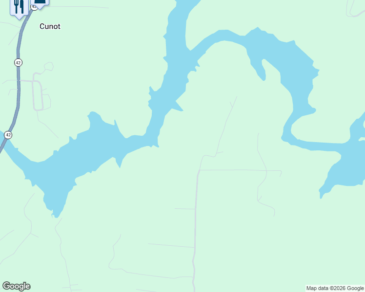 map of restaurants, bars, coffee shops, grocery stores, and more near 10801 Buckskin Road in Poland