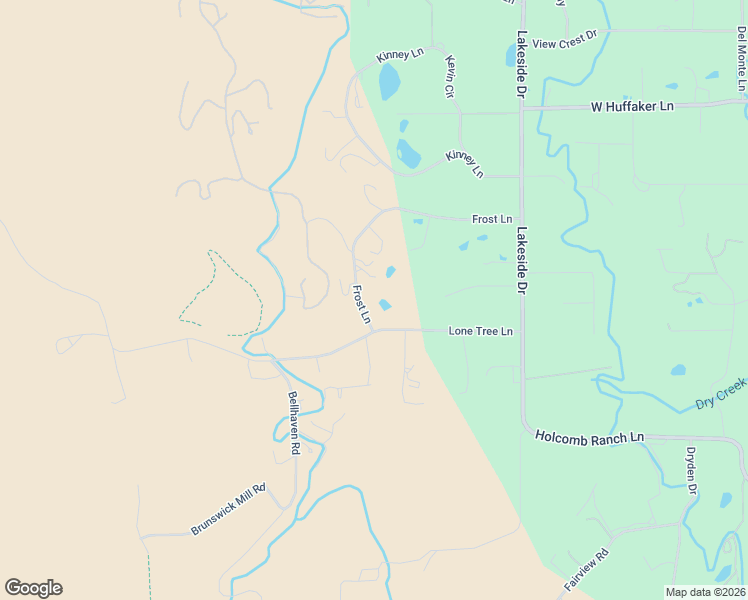 map of restaurants, bars, coffee shops, grocery stores, and more near 3820 Frost Lane in Reno