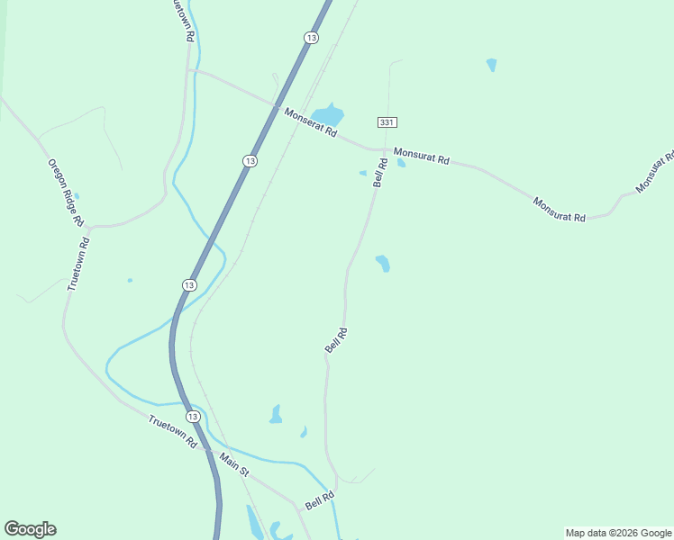 map of restaurants, bars, coffee shops, grocery stores, and more near 17007 Bell Road in Millfield