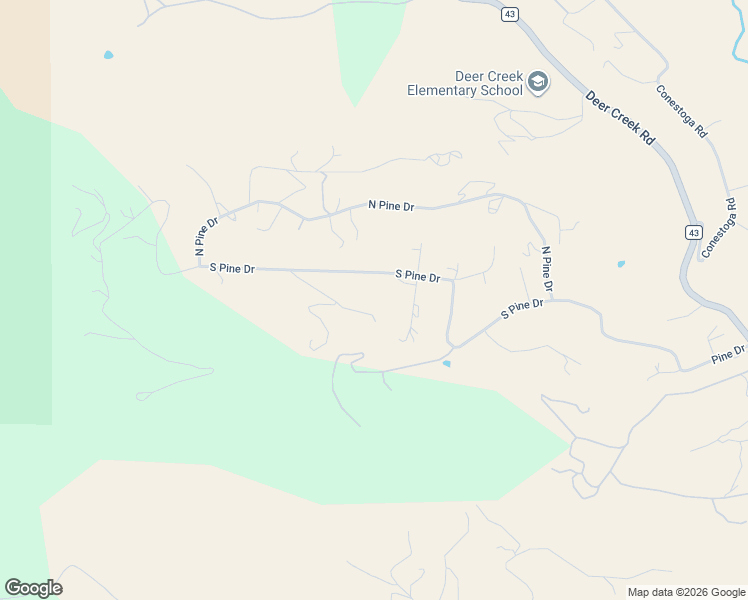 map of restaurants, bars, coffee shops, grocery stores, and more near 201 Moss Rock Road in Bailey