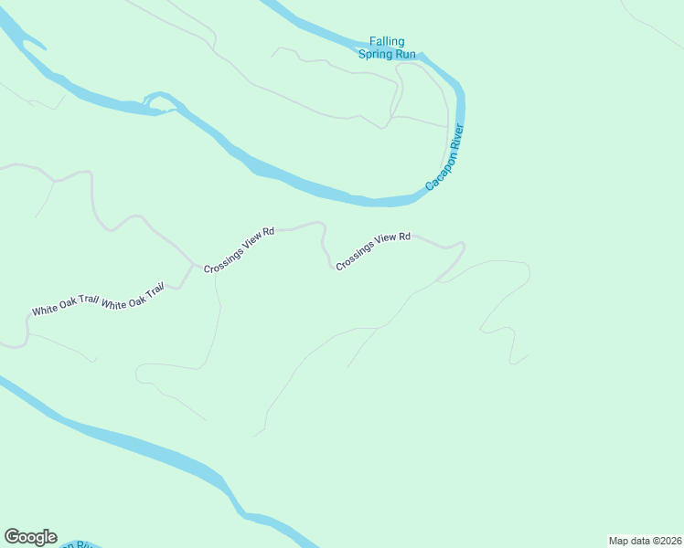 map of restaurants, bars, coffee shops, grocery stores, and more near 1944 Crossings View Road in Paw Paw