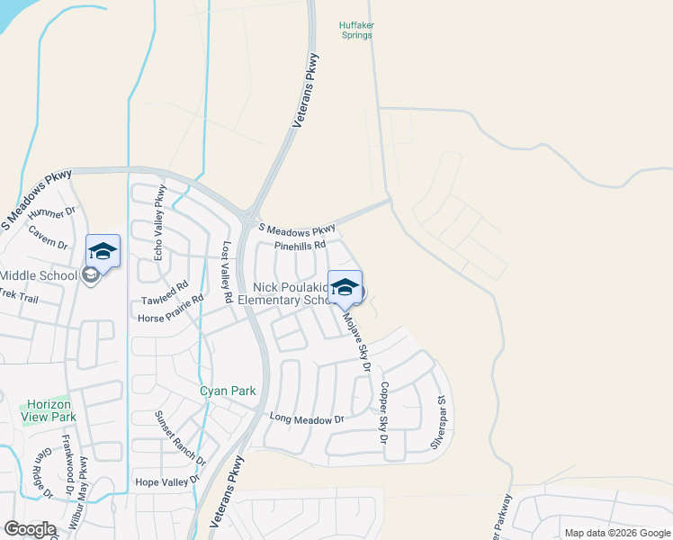 map of restaurants, bars, coffee shops, grocery stores, and more near 920 Providence Place in Reno