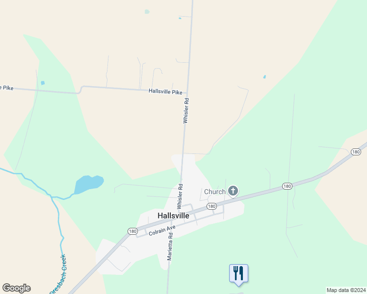 map of restaurants, bars, coffee shops, grocery stores, and more near 292 Whisler Road in Kingston