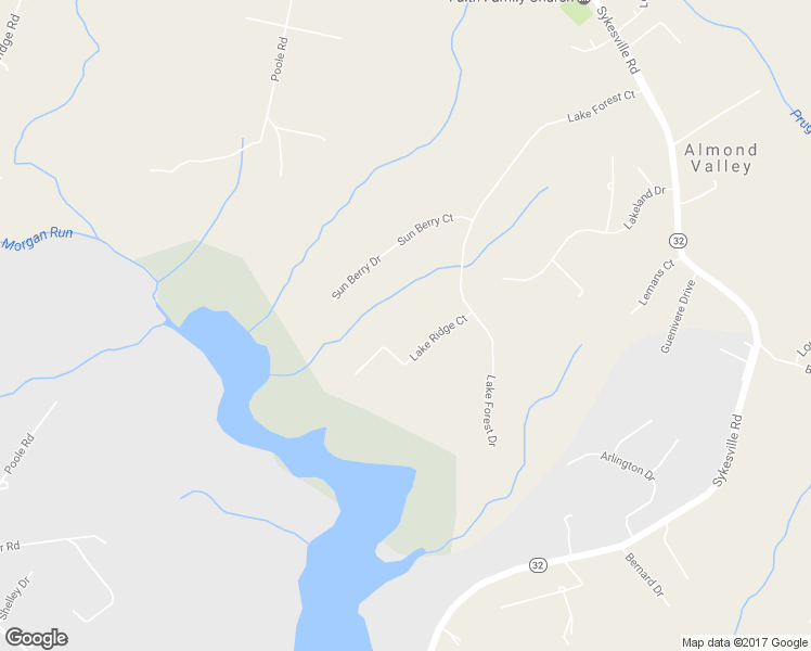 map of restaurants, bars, coffee shops, grocery stores, and more near 1670 Lake Ridge Court in Finksburg