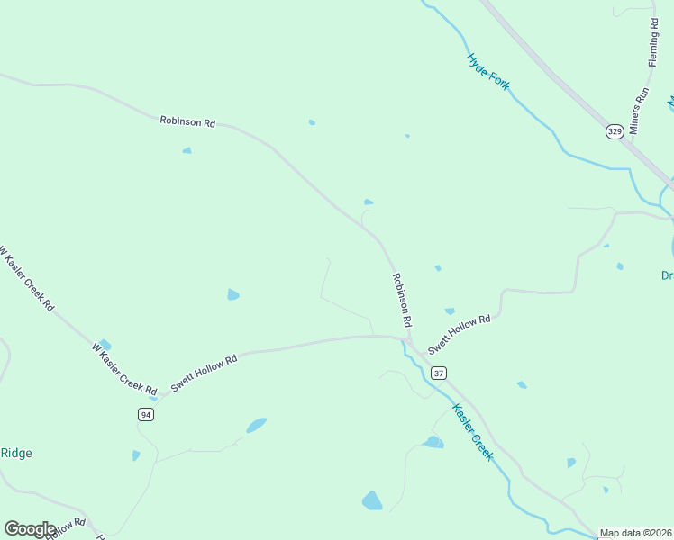 map of restaurants, bars, coffee shops, grocery stores, and more near 14605 Robinson Road in Amesville