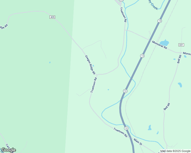map of restaurants, bars, coffee shops, grocery stores, and more near 17101 Truetown Road in Millfield