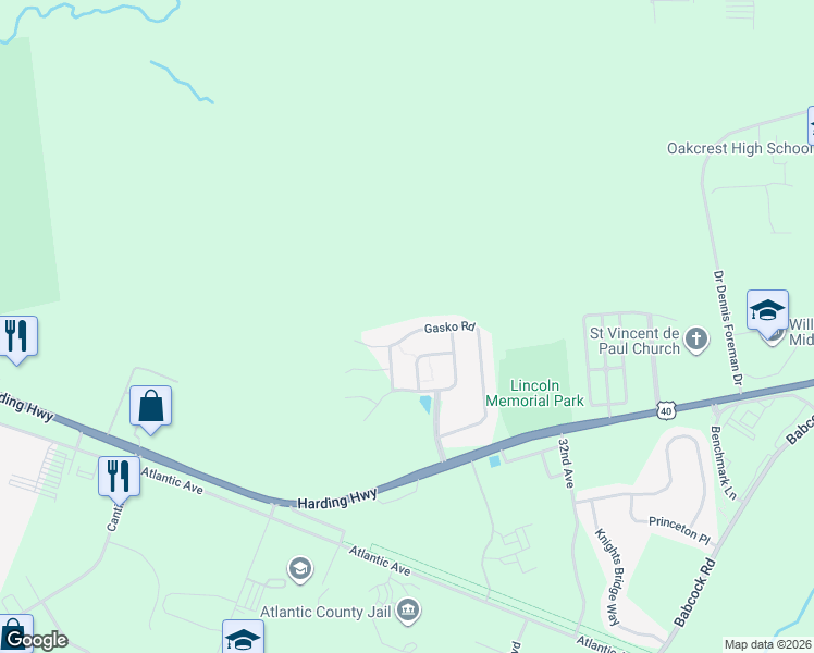 map of restaurants, bars, coffee shops, grocery stores, and more near 88 Gasko Road in Hamilton