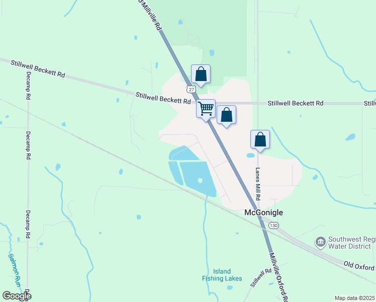 map of restaurants, bars, coffee shops, grocery stores, and more near 50 Lakeside Drive in Hamilton