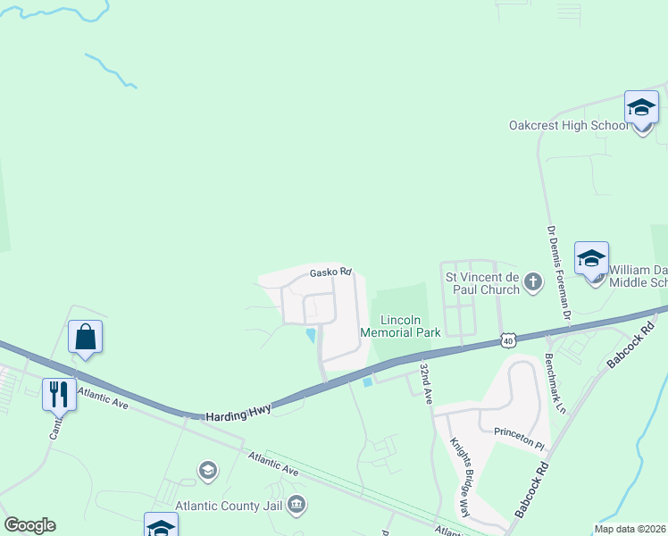 map of restaurants, bars, coffee shops, grocery stores, and more near 70 Gasko Road in Hamilton