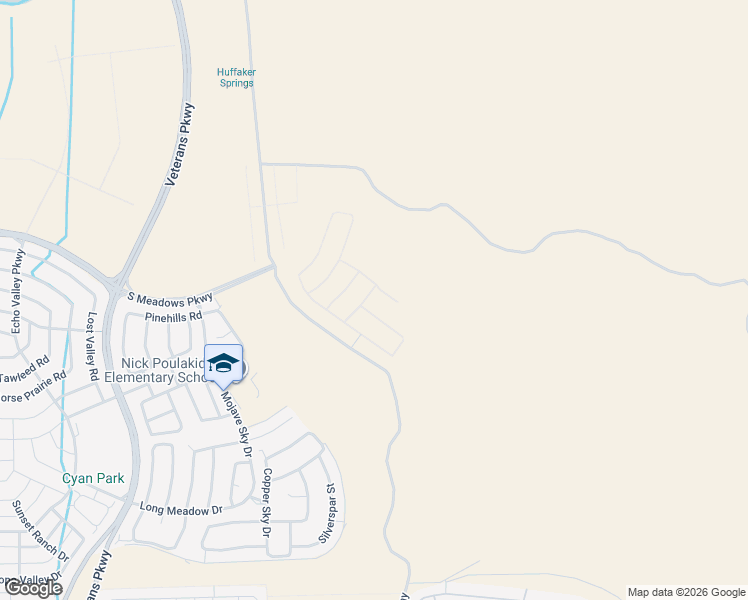 map of restaurants, bars, coffee shops, grocery stores, and more near Mira Loma Road in Reno